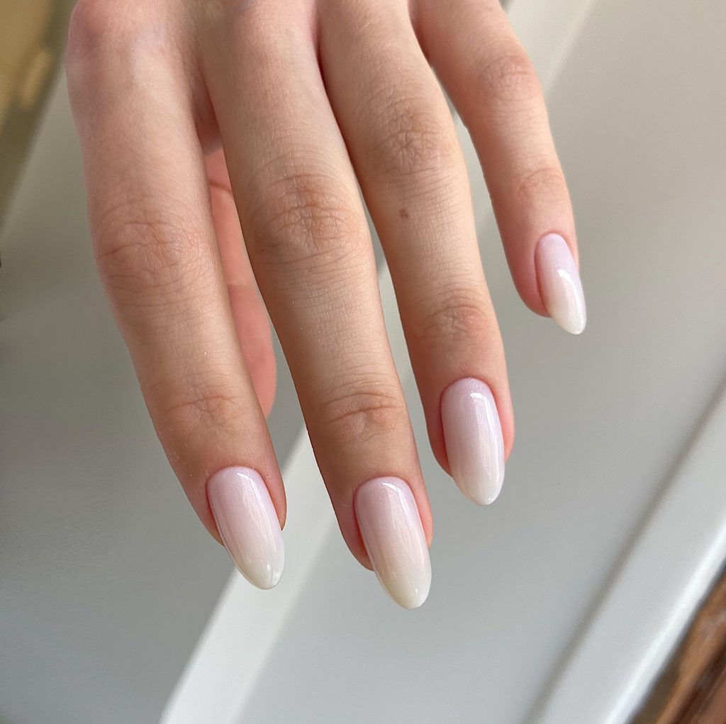 pointed russian manicure